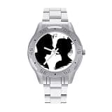 FekiLoot Watches for Men Big Face Stainless Steel Wristwatch Casual Watch