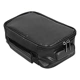 Silver Digit Combination Lock Fireproof Document Storage Bag Silicone Coated Fiberglass Valuables Pouch Portable For Home Office Travel 24cm x 14cm x 7cm No Logo (Black)