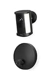 Ring Spotlight Cam, Wired (newest model), Home or business security, Wide-Angle Retinal 2K Video, 6x Enhanced Zoom, Motion-Activated Spotlights, Black