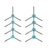 KUYJHNVD Side Brush, Compatible with Cecotec, Conga 1390, Conga 1290 Robot Vacuum Cleaner(8pcs)