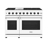 48 Inch Professional Liquid Propane Range in White