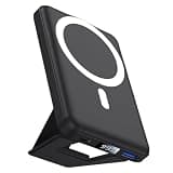 AOGUERBE for Magsafe Power Bank, 10000mAh Foldable Wireless Portable Charger with LED Display, 3 in 1 Magnetic Battery Pack with 22.5W Fast Charging for iPhone 17/16/15/14/13/12 Pro/Pro Max/Plus/Mini