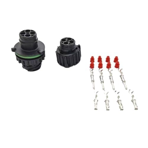 FENG GUO 1-965686-1 Water Proof Wire Connector for Heavy Truck All Odometer Plug Matching Terminal 1-967402-1 1-965686-1(No Wire)