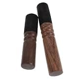 OATIPHO Tibetan Singing Bowl and Stable Resonance 2pcs Mallet Wooden Striker with Ergonomic Grip for Meditation and Mindful Relaxation at Home