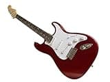 Solid Body Electric Guitar, Lightweight 6-String Full Size for Beginner Practice & Stage Performance (Guitarra Electrica)