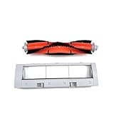 Carpet Cleaning Main Brush/Main Brush Cover Compatible for Lydsto R1 / R1 PRO / S1 / S1 PRO Robot Vacuum Cleaner Accessories
