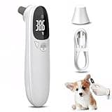 Ear Thermometer, Accurate 32-42.9℃ Ear Temperature Thermometer, Digital USB Rechargeable 5x1.5 Pet for Dog, Cat, Pig, Sheep & More Pet Supplies..