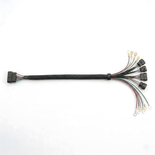 Automotive Harness Drive Plug Connector, 4-Pin Waterproof Cable for Dashboard Instrument Cluster Buttons Fits Y1-BHJBVQA-JWBBN29