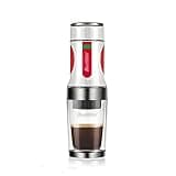OISNGWNG Portable Coffee Maker Espresso Machine Hand Press Capsule Ground Brewer