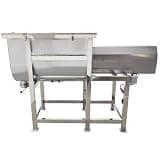 INTSUPERMAI Feed & Sauce Horizontal Mixer 440lbs 220V 304 Stainless Steel