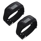 OATIPHO 2pcs Digital Pedometers Fitness Tracker Watch with Step Counting and Lightweight Silicone Band, Stylish Wrist Steps Counter for Outdoor Activities and Everyday Use, and Women