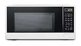 1.1 Cu. Ft. Countertop Microwave Oven, 1100W, Touch Controls With Digital LED Display, Push Button Door, 10 Power Levels, White