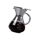 PQSIBBG Specialty Manual Coffee Set Featuring Comfortable Handle and Dishwasher Safe Design Flavor Coffee Dripper