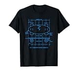 Eggboards Original T Shirt - Ocean Blue Eggboard Design