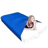 Elastic Sensory Compression Bed Sheets for Autistic Kids & Adults Alternative to Weighted Blankets to Help Have Better Sleep and Calm Therapy Children's Sensory Input(Twin 98x147cm/39x58in)