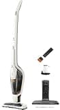 Electrolux Ergorapido Cordless 2-in-1 Vacuum Cleaner with High Suction Power and 180° EasySteer Mobility, 48-Minute Run Time, 2 Power Modes, Satin White