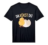 Mens Da Kükst Du I Funny Easter Eggs Children Chicken Chick Performance T-Shirt
