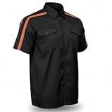 Milwaukee Motorcycle Clothing Co. Men’s Mechanic Button-Up Shop Shirt