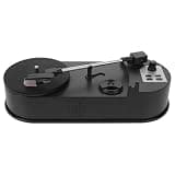 ULDIGI Vinyl Record Player Turntable, Minimizes Skipping and Prolongs Vinyl Life Vintage Inspired Black with Mp3 Recording Function, Abs Material, for Home Decorations and Festival Use