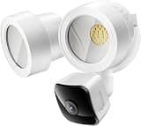 gdend Floodlight Camera Wired, 3K UHD Outdoor Security Camera with 2200-Lumen Motion-Activated Lights, Color Night Vision, 105dB Siren, IP65 Waterproof, Works w/Alexa,2-Way Audio