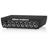 Douk Audio 7 Band Equalizer Balanced EQ Audio Preamp with XLR RCA Input and Output for Home Stereo, Amplifier, Computer Speaker (T7)