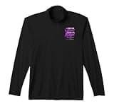 Funny Lupus Awareness Purple Ribbon Performance Quarter-Zip Top