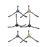 DXPRQZVJMLK 6pcs Robot Vacuum Cleaner Side Brush,Compatible for Midea M7 Pro,Vac Washable Cleaning Brush