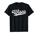 Vintage Wisco Classic Script State Connect T-Shirt