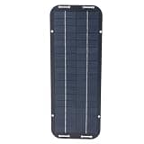 Xixian 12V 5W Portable Solar Panel for RV, Motorcycle & Boat – Compact Lightweight Charger with Suction Cups