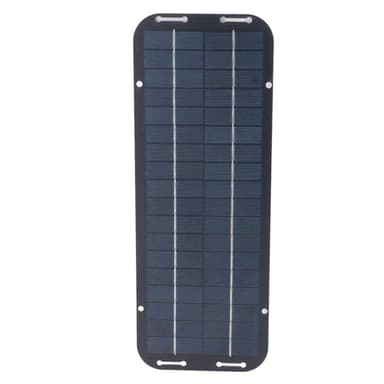 AYNEFY Solar Panel Solar Charger with Monocrystalline Silicon Panels for RV Motorcycle Boat Outdoor Camping 12V 5W Car Boat Portable Home Improvement