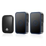 ONMYJFD Doorbell Waterproof No Battery Required 150M Range Cordless Home Door Bell Chime US EU UK Plug