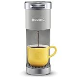Keurig K-Mini Plus Single Serve K-Cup Pod Coffee Maker, with 6 to 12oz Brew Size,Gray (Renewed)