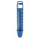 Floating Swimming Pool Thermometer 0-50°C | Accurate Water Temperature Meter for Pools/Spas/Hot Tubs | Easy - Read Blue Design | Extended - Use & Watertight