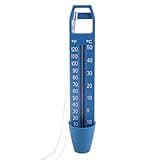Floating Swimming Pool Thermometer 0-50°C | Accurate Water Temperature Meter for Pools/Spas/Hot Tubs | Easy - Read Blue Design | Extended - Use & Watertight
