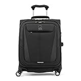 Travelpro Maxlite 5 Softside Expandable Luggage with 4 Spinner Wheels, Lightweight Suitcase, Men and Women, International, Black, Carry-on 19-Inch