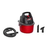 CRAFTSMAN CMXEVBE17250 2.5 Gallon 2.5 Peak HP Wet Dry Vac, Portable Shop Vacuum Wet and Dry with Filter Bag, Hose and Attachments for Cleaning in the Home