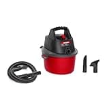 CRAFTSMAN CMXEVBE17250 2.5 Gallon 2.5 Peak HP Wet Dry Vac, Portable Shop Vacuum Wet and Dry with Filter Bag, Hose and Attachments for Cleaning in the Home