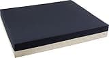 Roscoe Medical WCBF-2483 Bariatric Foam Wheelchair Cushion, 24" x 18" x 3", Comfortable Waterproof Cushion with Easy Clean Zipper Cover, Supports and Stabilizes for Better Posture and Comfort