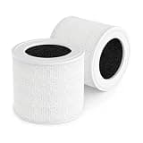 2pieces 3-in-1 Air Purifier Replacement Filter,, Compatible For LEVOIT,Core Mini-RF Mini-P