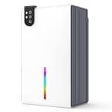 Dehumidifiers for Home, Ultra Quiet Small Dehumidifier for Basement Bedroom Bathroom 85oz Water Tank with Drain Hose