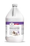Stuart Pet Supply Co. Professional Strength Deep Clean (Gal.) 3X Carpet Cleaner Solution & Deodorizer, Concentrated Encapsulating Carpet Shampoo, Pet Odor & Dirty Carpet Cleaning Solution 128 fl oz.