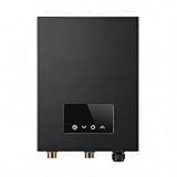 AutoSteelix 14kW Electric Tankless Water Heater 240V - Immediate On-Demand Hot Water Digital Display Self-Modulating Energy Efficient Compact Whole House Apartment Shower Kitchen