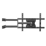 TV Stand Tv Wall Mount Tv Wall Mount Double Arm, for Most 37-65 Inch TVs, Holds Up to 32kg