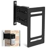 Novabright Aluminum Adjustable Doorbell Extender Compatible with Ring (2nd Generation) Brick Mount Extension Doorbell Mount Quality Aluminum Material for Brick Wall Visibility and Angle (1.5–4 Inch)