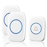 ONMYJFD Home Intelligent Door Bell 60 Chimes Cordless Calling Waterproof Doorbell 300m Range US EU UK Plug