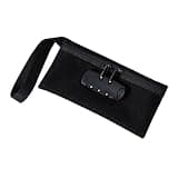 WaterResistant Document Bag with Combination Locks, Lightweight Oxford Travel Organizer Pouch for Business Trips, Passports, Payment Cards and Daily Commute Accessories