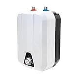 Under Sink Electric Water Heater for Instant Hot Water, 6L/1.59 Gallon 110V Top Outlet, Compact Mini Tank Water Heater for Kitchen Bathroom Home