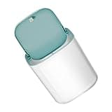 Balacoo 1pc Portable Mini Washing Machine Household Turbine Washer Compact Laundry Tool with Barrel Blue for Travel Home Clothes Socks Sterilization Cleaning