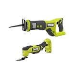 Ryobi One+ 18V Cordless 2-Tool Combo Kit w/Multi-Tool & Reciprocating Saw (Tools Only)