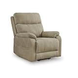 Faux Leather Power Lift Recliner Chair with Tilt Motion Electric Recliner Chair Single Sofa for Living Room Bedroom Meeting Furniture